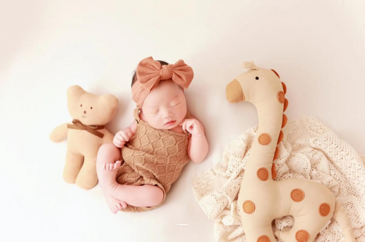 京山宝宝发型女绑扎方法